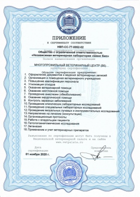 Сертификат НВП2 ШБ